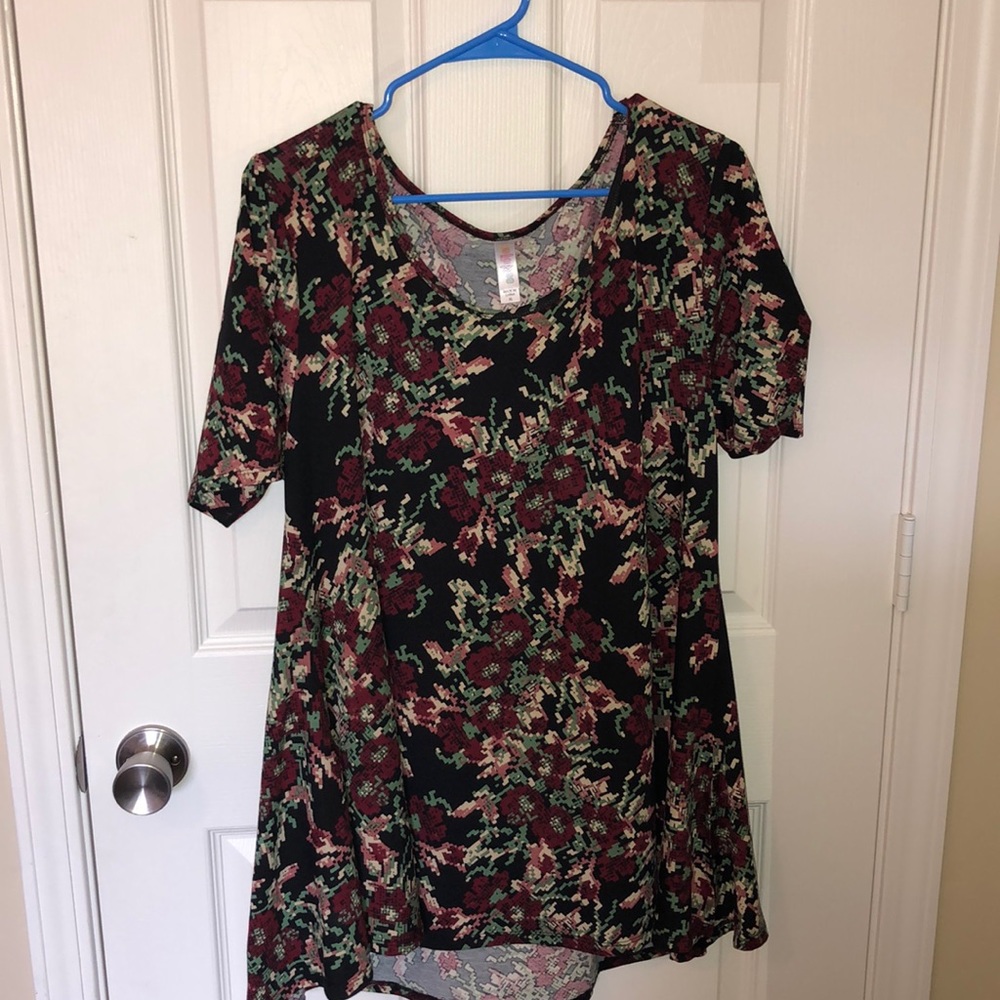 LulaRoe Multicolor Dress Shirt